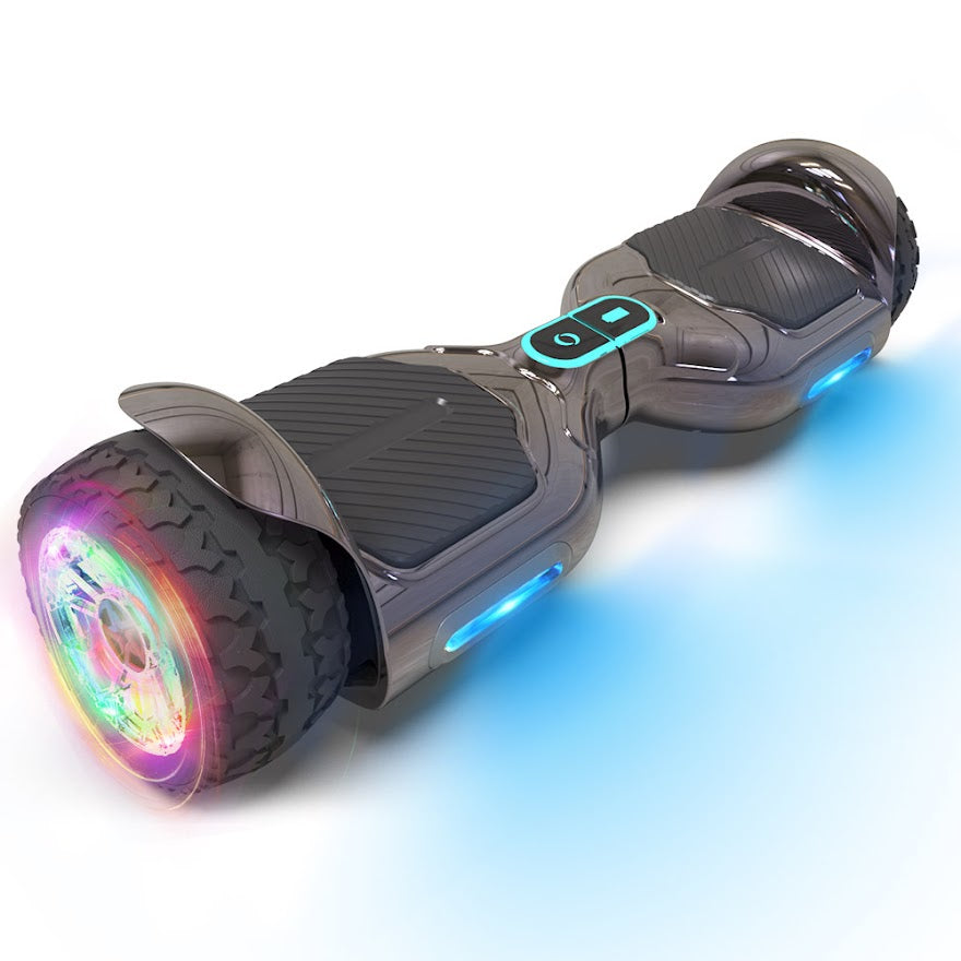 Hoverboard Self Balancing Scooter for Kids Hover Board with 6.5" wide Wheels Built-in Bluetooth Speaker Bright LED Lights UL2272 Certified