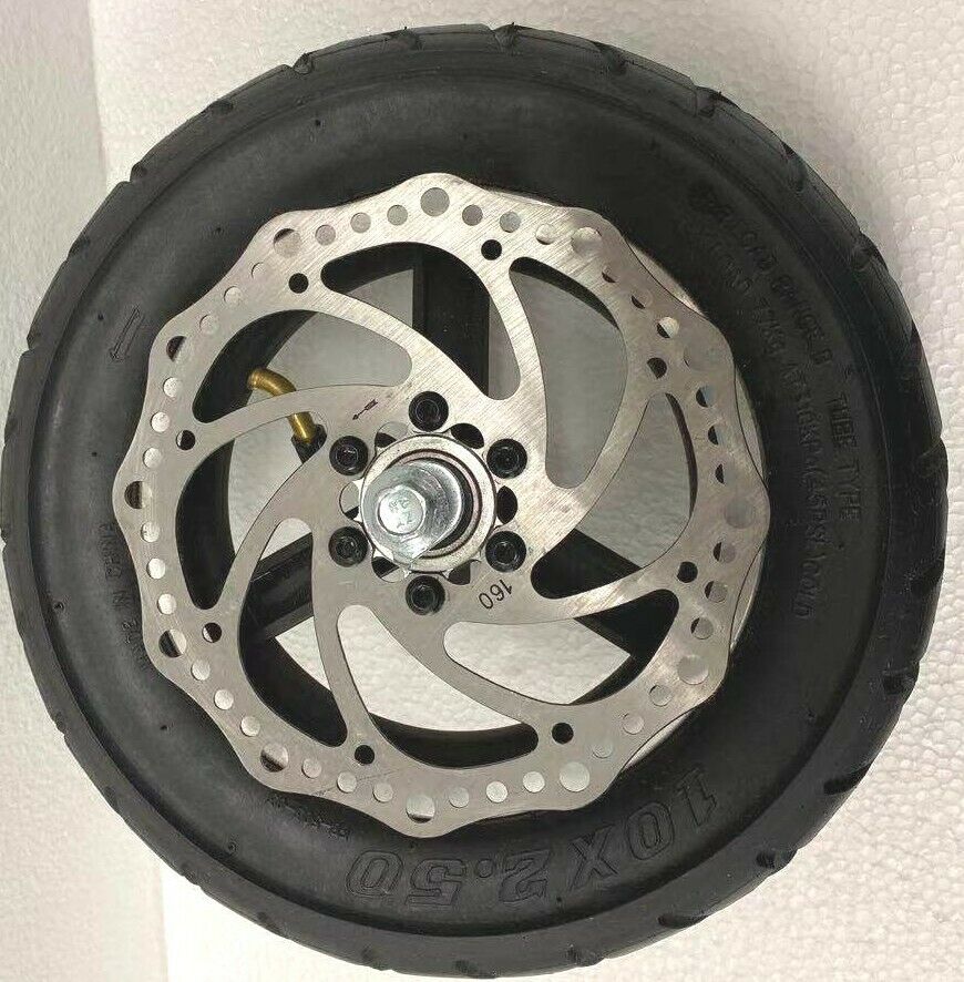 Aluminum front Wheel and Ruber tire only for SKRT 350W E-scooter front wheel
