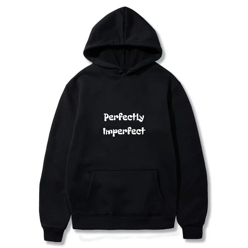 Perfectly Imperfect Logo Design. Ezwear Casual Hooded Sweatshirts, Long Sleeve Pullovers with Drawstring, Slight Stretch, Solid Color, Loose Fit,Daily Wear-Summer-Winter, 60% Cotton 40% Polyester, provide hoodies for McDonald's in the US