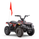 Electric ATV, 36V Kids Dirt Quad Bike with 500W Powerful Motor, Long Range 8-10 Miles, Electric 4-Wheeler with Parent Speed Control, Dual Suspensions for Boys Girls Off-road and Race