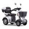 SKRT Large 4 Wheels Mobility Scooter (XW-E05B), Electric Heavy Duty Wheelchair Device, 400 LBS Capacity for Seniors & Adults, Speed Adjust, Front-Rear Trunk, No Assemble Required