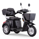 SKRT Large 3 Wheel Mobility Scooters (XW-E07), Electric Heavy Duty Wheelchair Device, 400 LBS Capacity for Seniors & Adults, 3-Gears Speed Adjust, 2 Storage Baskets, Seat Extension, No Assembled Required.