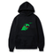 Tiny Trex with Roar Logo Design. Ezwear Casual Hooded Sweatshirts, Long Sleeve Pullovers with Drawstring, Slight Stretch, Solid Color, Loose Fit,Daily Wear-Summer-Winter, 60% Cotton 40% Polyester, provide hoodies for McDonald's in the US