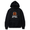 "Basketball game" Logo Design. Ezwear Casual Hooded Sweatshirts, Long Sleeve Pullovers with Drawstring, Slight Stretch, Solid Color, Loose Fit,Daily Wear-Summer-Winter, 60% Cotton 40% Polyester, provide hoodies for McDonald's in the US