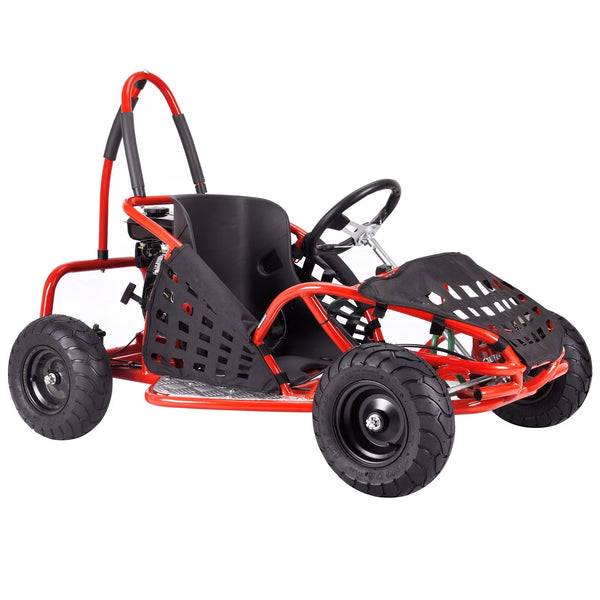 Gas Powered Go Kart for Kids, 79cc 2.5HP 4-Stroke Off Road Go Kart , Ride On Car for Boys and girls, Max Speed 20Mph, Age 13+