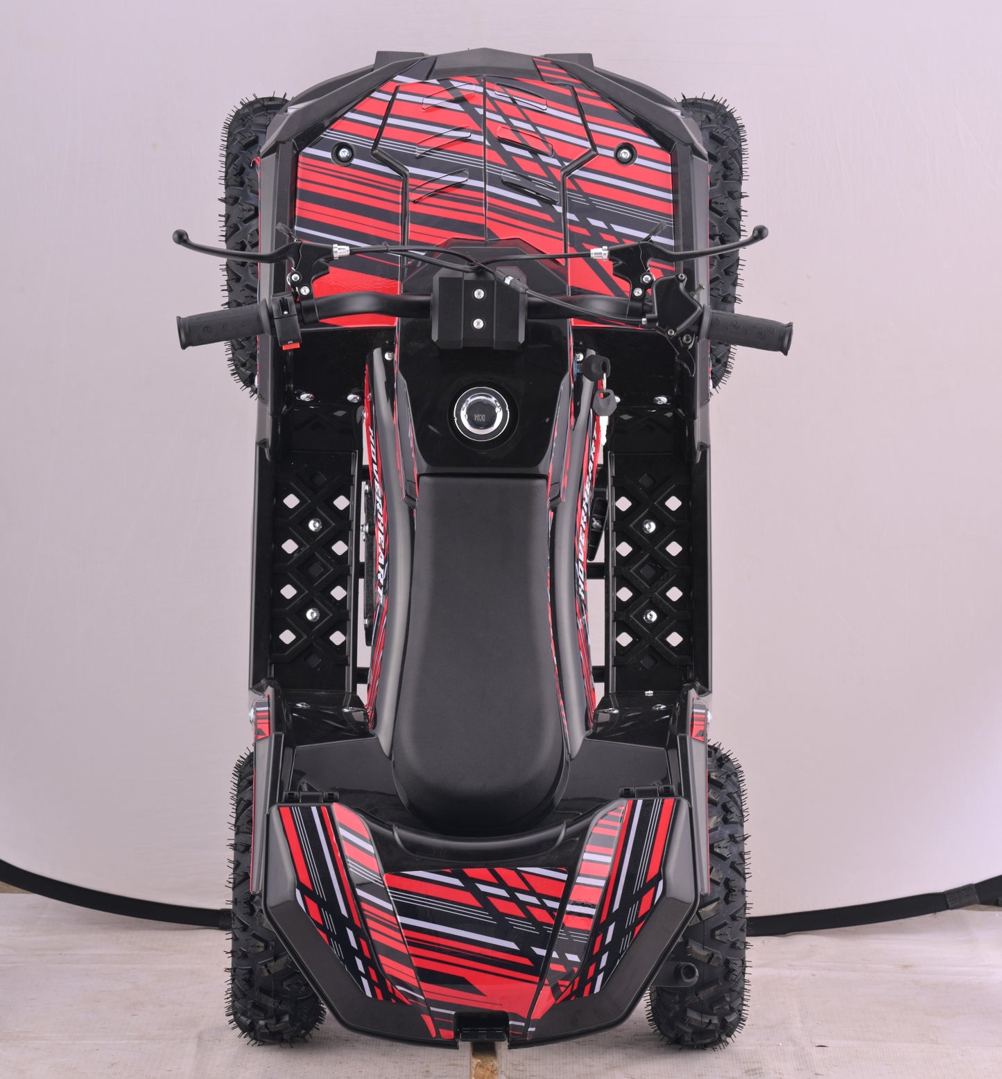 HOVER HEART Gas Dirt Quad for Kids Teenager, 40cc 4-Stroke 4-Wheeler for Teens, Air-cooled, Speed Control, Suspension, Disc Brake, No Mix Oil Required