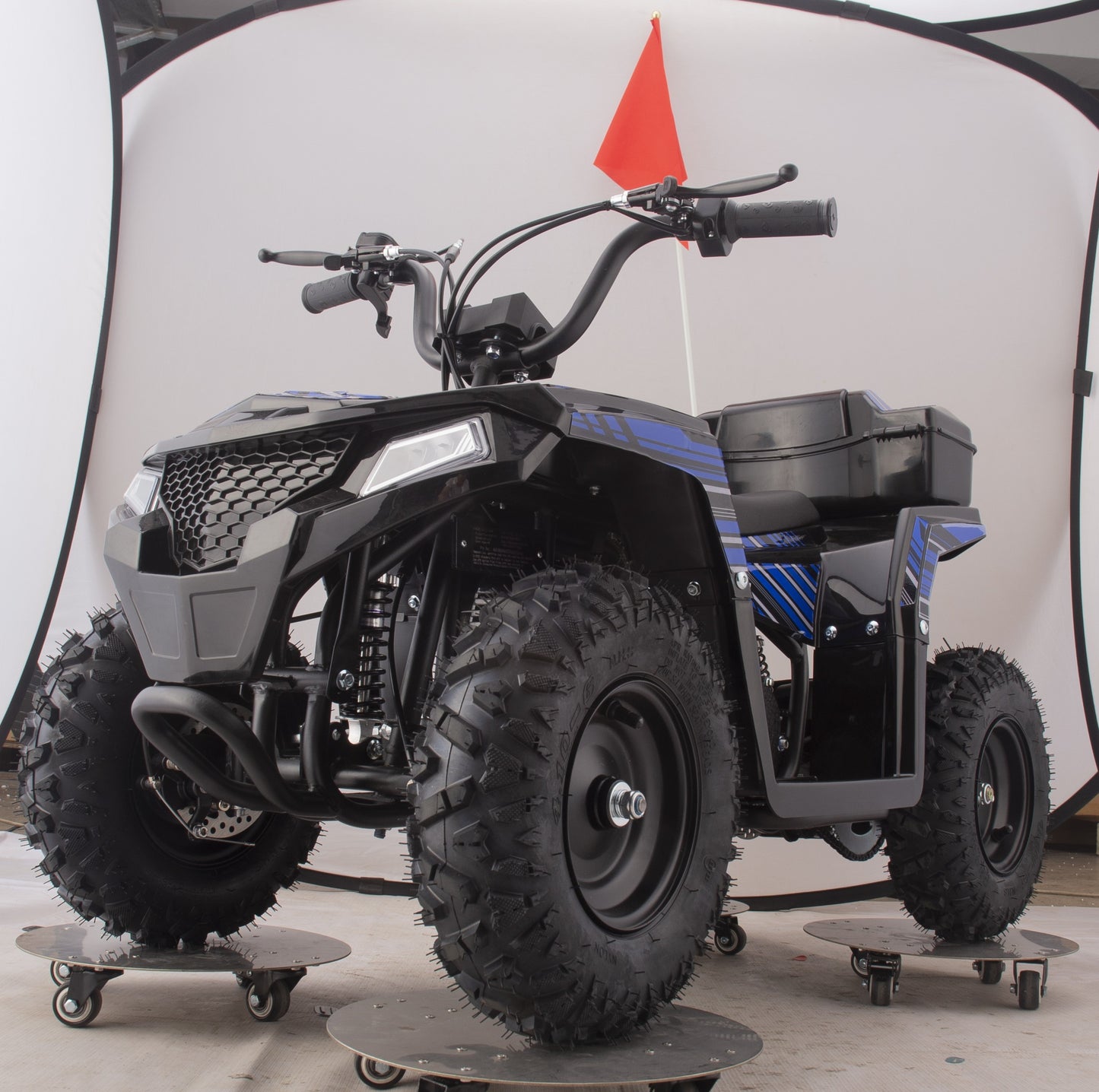 HOVER HEART Gas Dirt Quad for Kids Teenager, 40cc 4-Stroke 4-Wheeler for Teens, Air-cooled, Speed Control, Suspension, Disc Brake, No Mix Oil Required