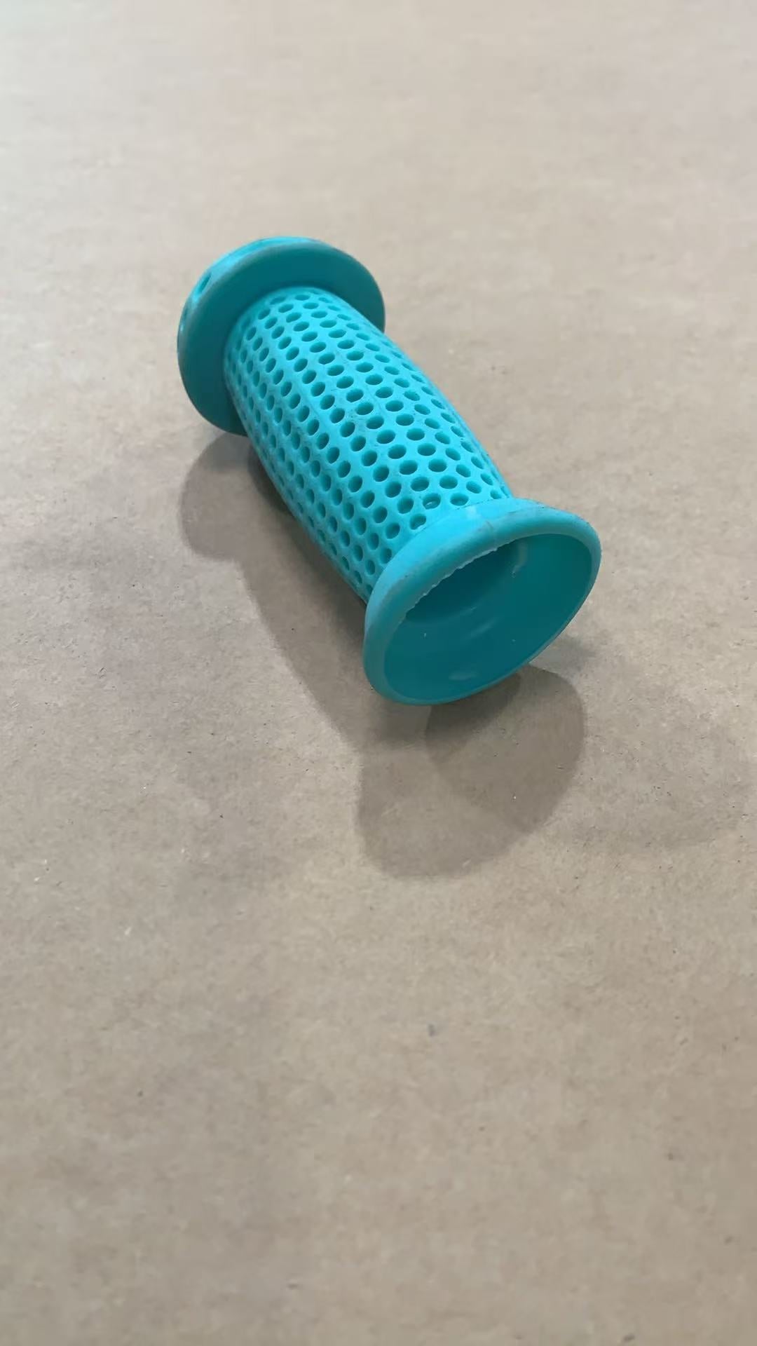 rubber handle for dinosaur balance bike blue