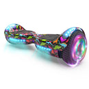 HOVERSTAR Hoverboard All New Version-HS2.0, Chrome Color & Coating Skins Two Wheels Self-Balancing Scooter with Wireless Speaker Playing Music & Led Wheels Flashing Lights