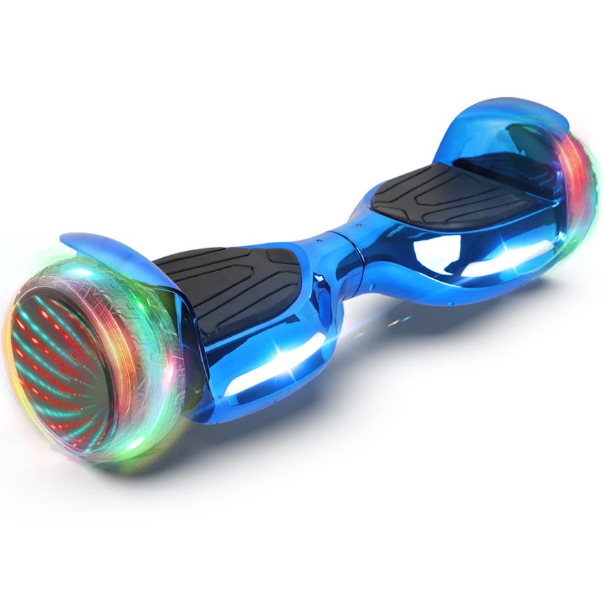Hoverboard  Newest Flash Light with 500W Motor, Off Road All Terrian 6.5" Self Balancing Hoverboards with Bluetooth Music Speaker