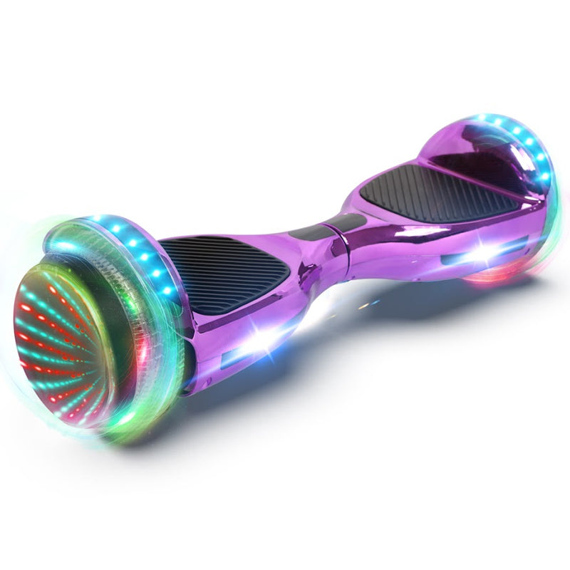 Hoverboard for Kids Self Balancing Scooter with Built in Bluetooth Speaker 6.5" Wheels LED Lights Hover Board