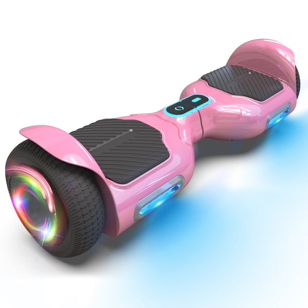 Hoverboard Self Balancing Scooter for Kids  Hover Board with 6.5" Wheels Built-in Bluetooth Speaker Bright LED Lights UL2272 Certified