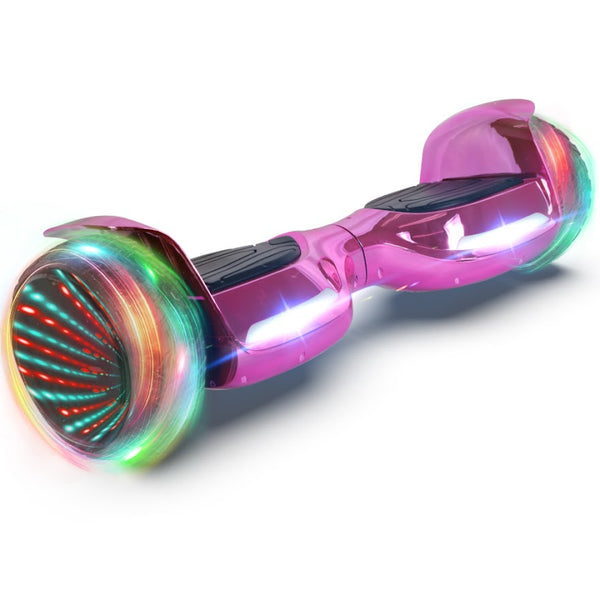 Hoverboard  Newest Flash Light with 500W Motor, Off Road All Terrian 6.5" Self Balancing Hoverboards with Bluetooth Music Speaker