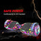 HOVERSTAR Hoverboard All New Version-HS2.0, Chrome Color & Coating Skins Two Wheels Self-Balancing Scooter with Wireless Speaker Playing Music & Led Wheels Flashing Lights