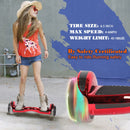 Hoverboard for Kids Self Balancing Scooter with Built in Bluetooth Speaker 6.5" Wheels LED Lights Hover Board