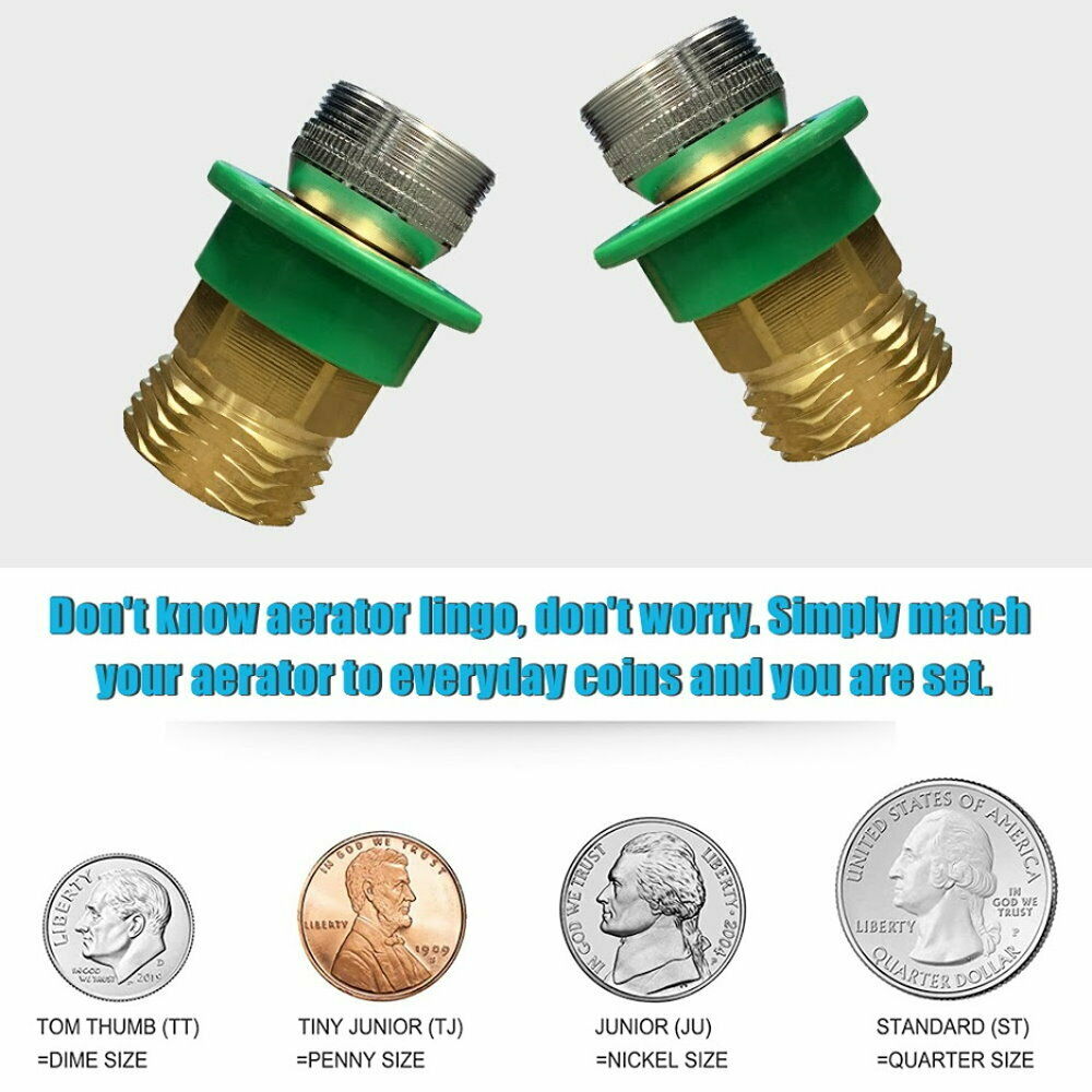 KAPAS Washer Snap Coupling Adapter, Dishwasher Adapter for Faucet