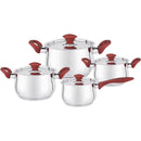 New 4-Piece Cookware Set  Stainless Steel