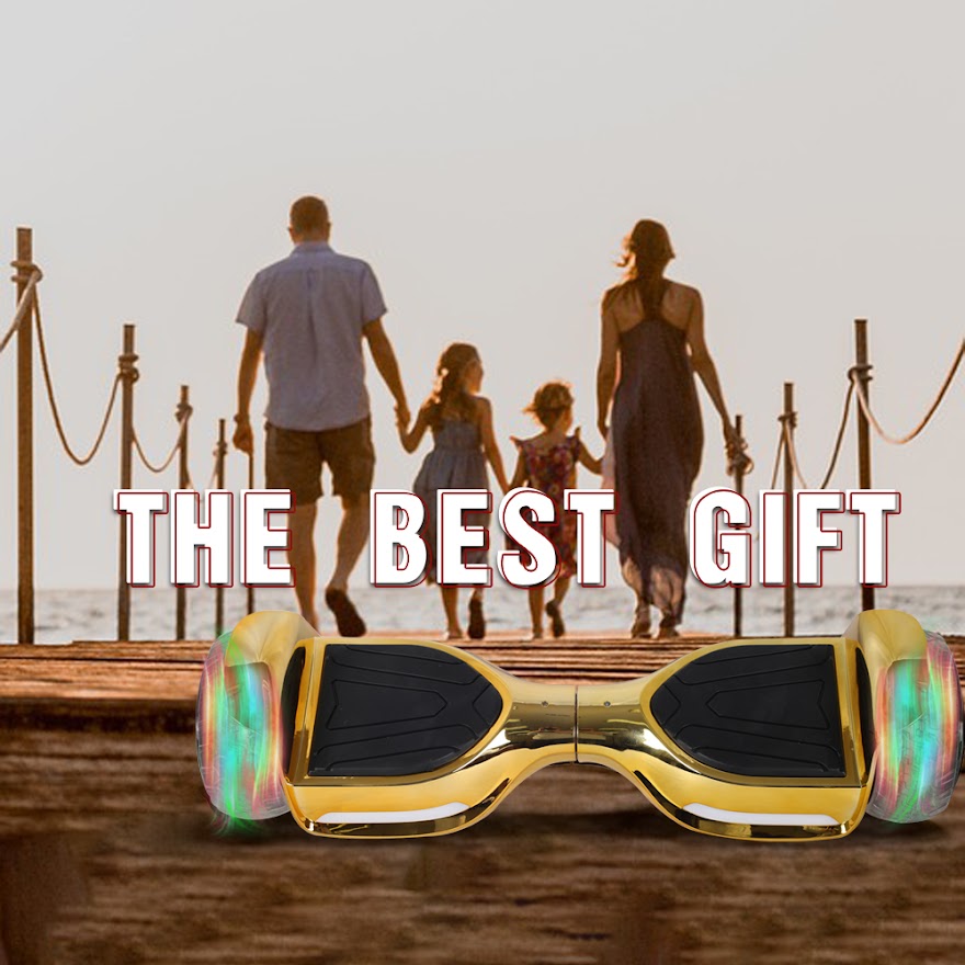 Hoverboard  Newest Flash Light with 500W Motor, Off Road All Terrian 6.5" Self Balancing Hoverboards with Bluetooth Music Speaker