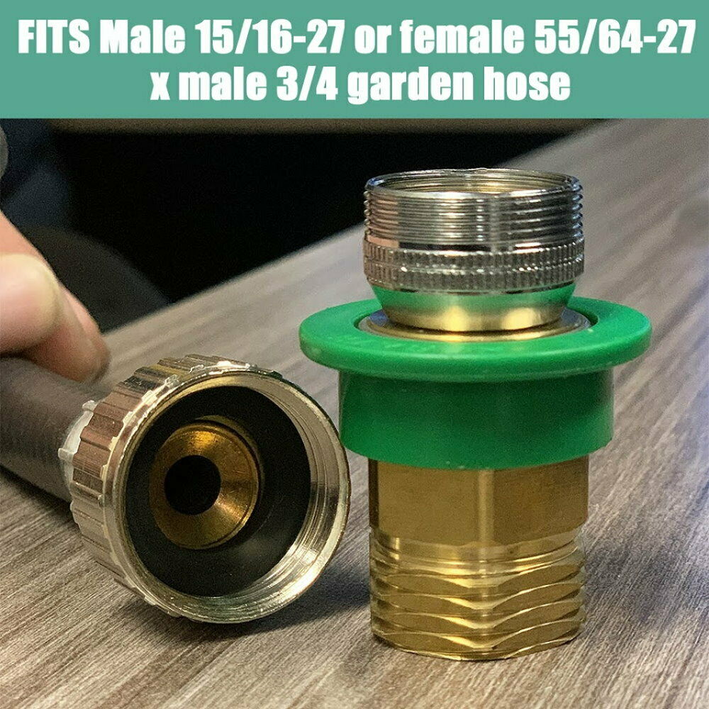 KAPAS Washer Snap Coupling Adapter, Dishwasher Adapter for Faucet