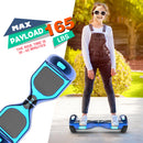 HOVERSTAR Bluetooth Hoverboard for Kids, Spider Color and Chrome Color Self Balancing Scooter Built-in Wireless Speaker and Flashing Wheels