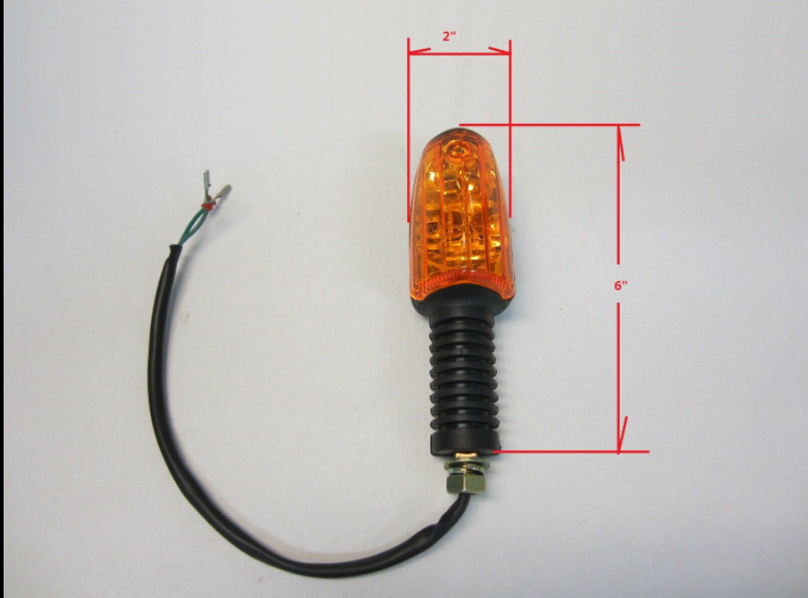 DOT standard Rear Turning Signal light for Kandi, Roketa 250cc trike